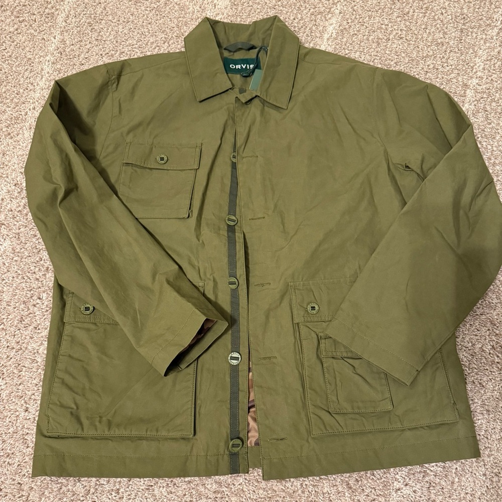 NWT Orvis Olive Field Jacket